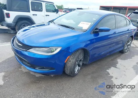 2015 Chrysler 200 S из США, поврежденный, VIN 1C3CCCBG9FN516907